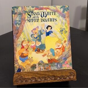 Vintage Walt Disney Snow White & the Seven Dwarfs Illustrated Book 1993 90s